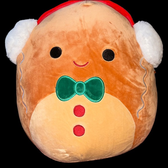 Jordan the Gingerbread Holiday 2023 12” Original Squishmallows - Picture 5 of 5